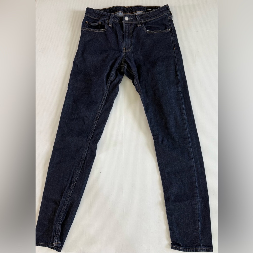 Bonobos Men’s Slim Taper Jeans - Dark Blue- 31 x 32